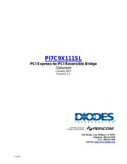 PI7C9X111SLBFDEX 数据规格书 1