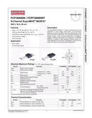 FCP36N60N datasheet.datasheet_page 2