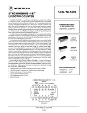 SN74LS669N datasheet.datasheet_page 1