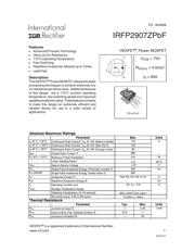 IRFP2907ZPBF 数据手册