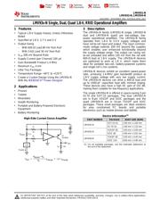 LMV931MGX/NOPB Datenblatt PDF