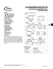 LH1262CB datasheet.datasheet_page 1