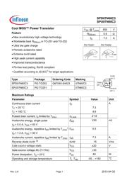 SPD07N60C3 datasheet.datasheet_page 1