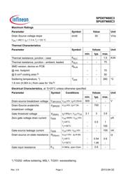 SPD07N60C3 datasheet.datasheet_page 2