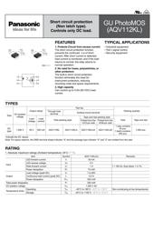 AQV112KLA datasheet.datasheet_page 1