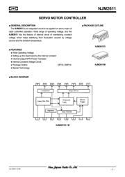 NJM2611M datasheet.datasheet_page 1
