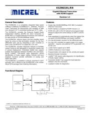 KSZ9021RN Datenblatt PDF