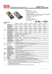 ELP-75-15 datasheet.datasheet_page 1