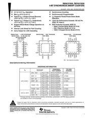 SN74LV163AD datasheet.datasheet_page 1