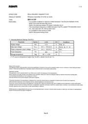 BH1415F-E2 Datenblatt PDF