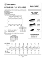 SN74LS273 datasheet.datasheet_page 1