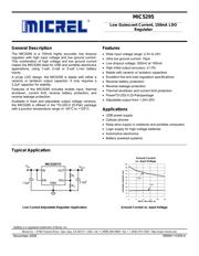 MIC5295-5.0YD-TR 数据规格书 1