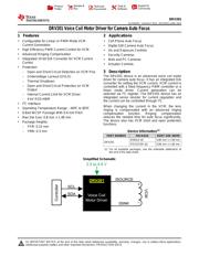 DRV201YFMT datasheet.datasheet_page 1