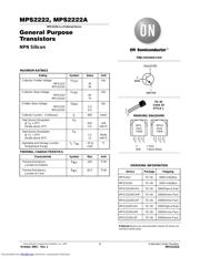MPS2222 Datenblatt PDF