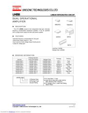 LM358 数据规格书 1