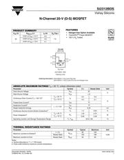 SI2312BDS-T1-E3/BKN datasheet.datasheet_page 1