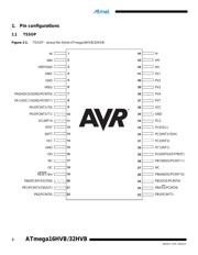 ATMEGA32HVB-8X3 数据规格书 2