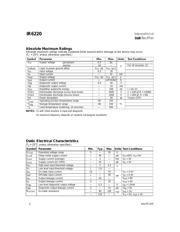 IR6220STRR datasheet.datasheet_page 2