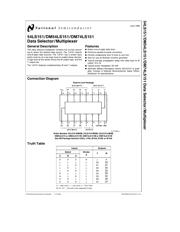 DM74LS151MX datasheet.datasheet_page 1