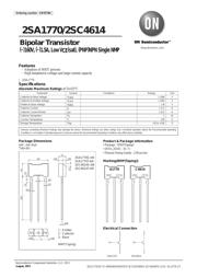 2SA1770 datasheet.datasheet_page 1