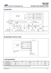 PT7C4337 数据规格书 4