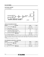 HCF4093BM1 datasheet.datasheet_page 2