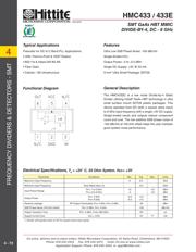 HMC433 数据规格书 3