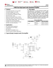 LM833D 数据规格书 1