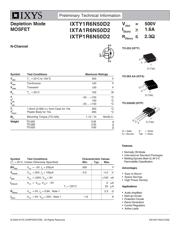 IXTY1R6N50D2 datasheet.datasheet_page 1