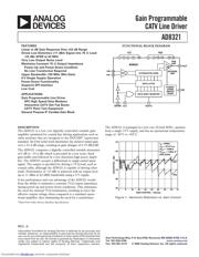 AD8321 datasheet.datasheet_page 1