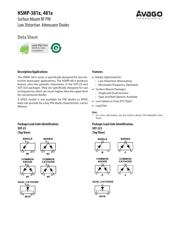 HSMP-3810-TR1G 数据规格书 1