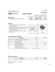 IRF5802TR datasheet.datasheet_page 1