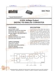 DAC7613 datasheet.datasheet_page 1