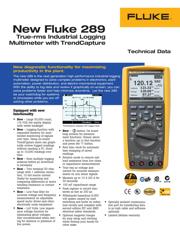 FLUKE 289/EUR datasheet.datasheet_page 1