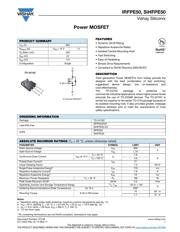 IRFPE50 Datenblatt PDF