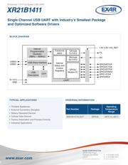 XR21B1411IL16TR-F datasheet.datasheet_page 2