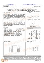 TC74VHC04 数据规格书 1