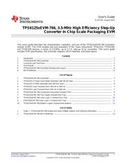 TPS61259EVM-766 数据规格书 1