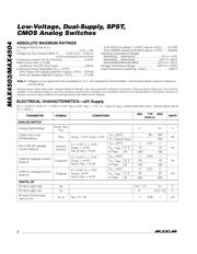 MAX4503 datasheet.datasheet_page 2