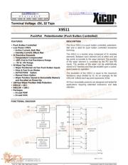 X9511 datasheet.datasheet_page 1