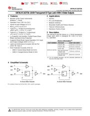 SN74LVC16373ADGVR datasheet.datasheet_page 1