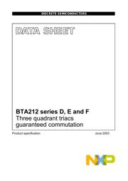 BTA212-600D 数据手册