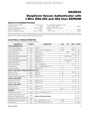 DS28E25Q+U 数据规格书 2