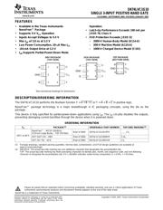 SN74LVC1G10DBVRE4 datasheet.datasheet_page 1