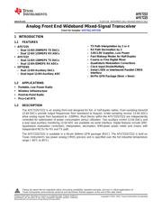 AFE7222EVM datasheet.datasheet_page 1