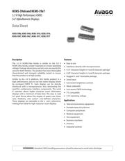 HCMS-3916 datasheet.datasheet_page 1