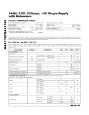 MAX1142BEAP+ 数据规格书 2