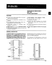 Z84C2008PEG datasheet.datasheet_page 1