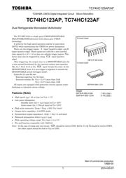 TC74HC123AF(ELNE,F datasheet.datasheet_page 1