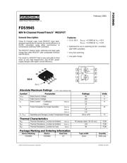 FDS9945 datasheet.datasheet_page 1